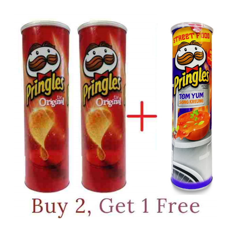 Pringles Buy 2, Get 1 (Original & Tom Yum) dealme.xyz